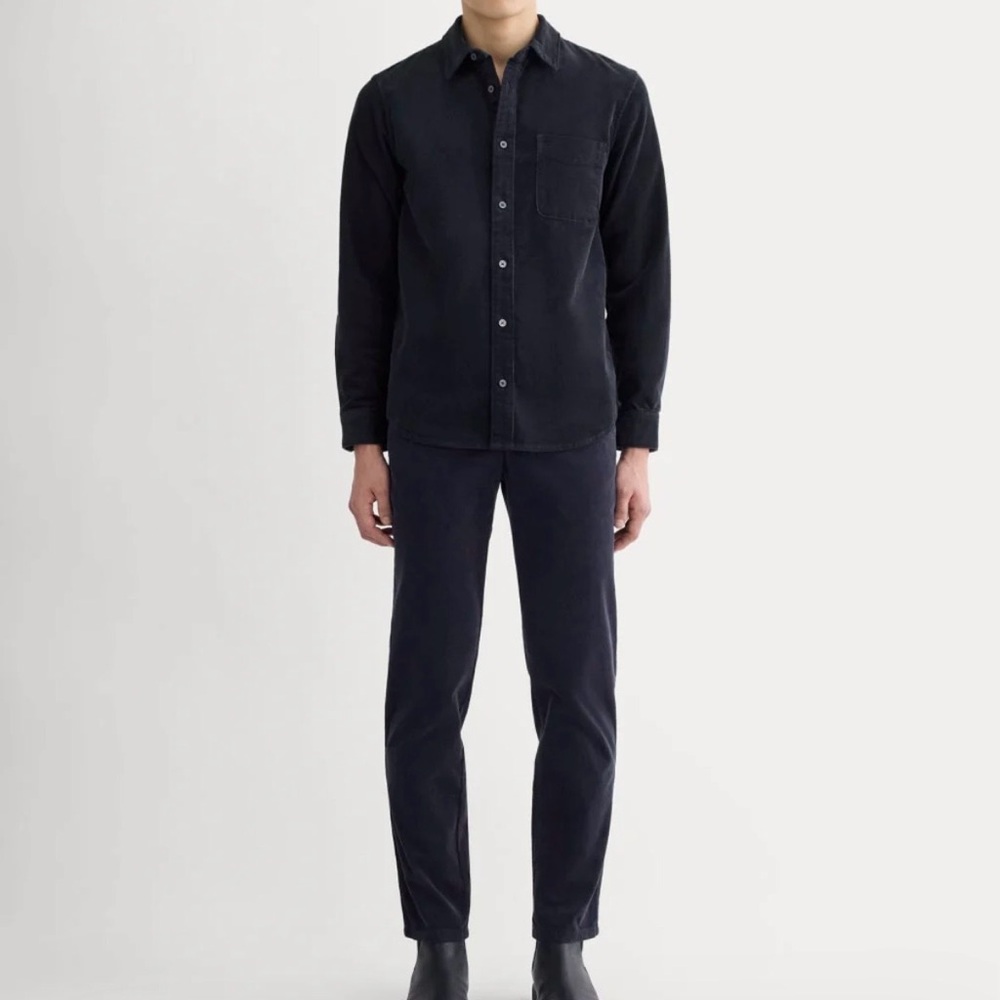 Everlane Navy Corduroy Pants NWT 34x32